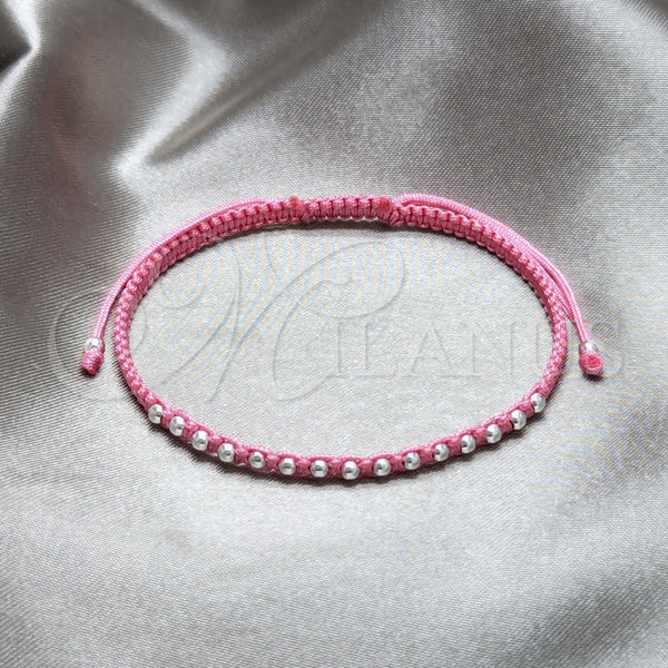 Sterling Silver Bracelet — Adjustable Bolo Bracelet Ball Design Algodón 03. 03 — alternate product view — SKU 158539 | Plata 925 brazalete — Adjustable Bolo Bracelet Ball diseño Algodón 03. 03 — SKU 158539