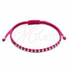 Sterling Silver Adjustable Bolo Bracelet, Ball Design, Algodón, Silver Finish, 03.426.0004.5.07 (03 MM Thickness, 7 Inches Length)