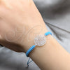 Sterling Silver Adjustable Bolo Bracelet, Algodón, Silver Finish, 03.426.0039.07 (04 MM Thickness, 7 Inches Length)