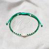 Sterling Silver Bracelet — Adjustable Bolo Bracelet Ball Design with White Pearl — alternate product view — SKU 158636 | Plata 925 brazalete — Adjustable Bolo Bracelet Ball diseño with blanco Pearl — SKU 158636