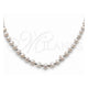 Sterling Silver Fancy Necklace, Ball Design, with White Pearl, Polished, Silver Finish, 04.392.0001.18 (06 MM Thickness, 18 Inches Length)