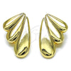 Gold Filled Ring — Stud Earring Wings Design Polished 02. — main product view — SKU 158667 | Oro Laminado anillo — Stud Earring Wings diseño pulido 02. — SKU 158667