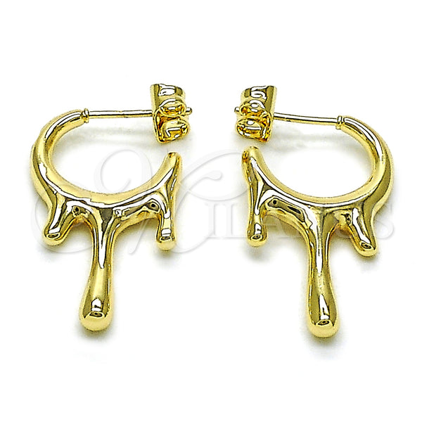 Gold Filled Hoop Earrings — Small Hoop Polished 02. — main product view — SKU 158671 | Oro Laminado aretes de aro — aro pequeño pulido 02. — SKU 158671