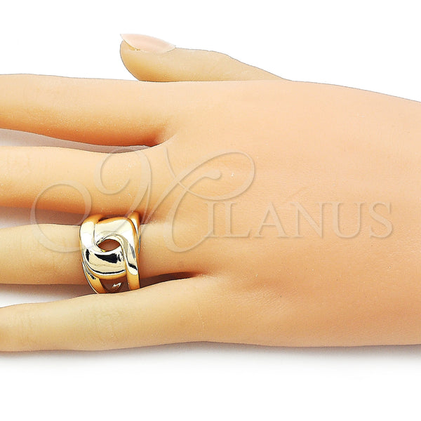 Gold Filled Ring — Elegant Ring Love Knot Design Polished 01. One — alternate product view — SKU 158741 | Oro Laminado anillo — Elegant Ring Love Knot diseño pulido 01. One — SKU 158741