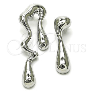 White Gold Filled Ring — Stud Earring Teardrop Design Polished 02. — main product view — SKU 158758 | Oro Laminado Blanco anillo — Stud Earring Teardrop diseño pulido 02. — SKU 158758