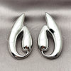 White Gold Filled Ring — Stud Earring Leaf Design Polished 02. — alternate product view — SKU 158779 | Oro Laminado Blanco anillo — Stud Earring Leaf diseño pulido 02. — SKU 158779
