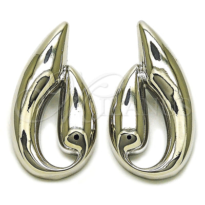 White Gold Filled Rhodium Gold-Filled Leaf Earrings 02.428.0015.1 for wholesale, main product view