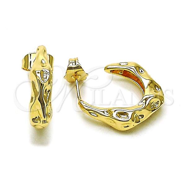 Gold Filled Hoop Earrings — Small Hoop Polished 02. — main product view — SKU 158781 | Oro Laminado aretes de aro — aro pequeño pulido 02. — SKU 158781