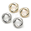Gold Filled Ring — Stud Earring Twist and Four-leaf Clover Design Polished — alternate product view — SKU 158828 | Oro Laminado anillo — Stud Earring Twist and Four-leaf Clover diseño pulido — SKU 158828