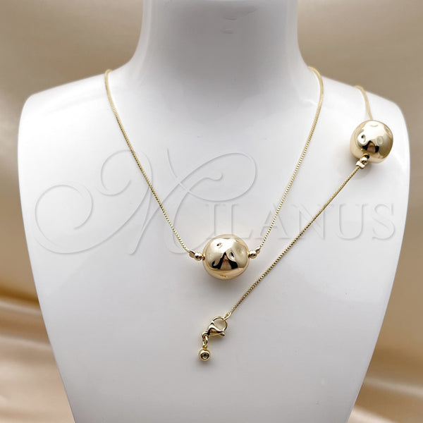 Gold Filled Bracelet — Necklace and Bracelet Box Design Polished 06.63. — alternate product view — SKU 158893 | Oro Laminado brazalete — Necklace and Bracelet Box diseño pulido 06.63. — SKU 158893