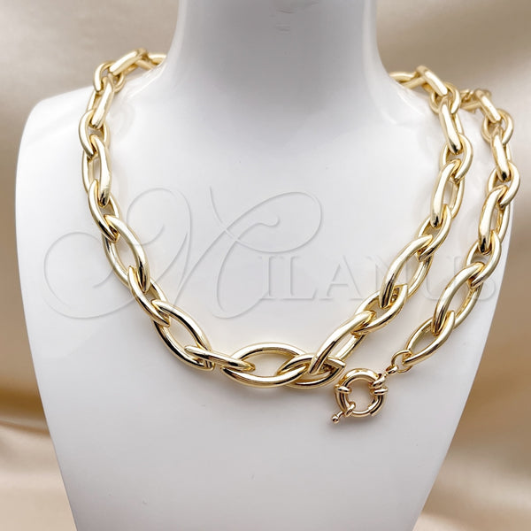 Gold Filled Bracelet — Necklace and Bracelet Polished 06. — alternate product view — SKU 159021 | Oro Laminado brazalete — Necklace and Bracelet pulido 06. — SKU 159021