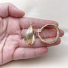 Oro Laminado Medium Hoop, Gold Filled Style Polished, Golden Finish, 02.385.0074.30
