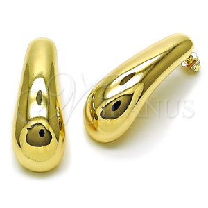 Gold Filled Ring — Stud Earring Polished 02. — main product view — SKU 159210 | Oro Laminado anillo — Stud Earring pulido 02. — SKU 159210