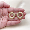 Gold Filled Ring — Stud Earring Diamond Cutting 02. — alternate product view — SKU 159212 | Oro Laminado anillo — Stud Earring Diamond Cutting 02. — SKU 159212