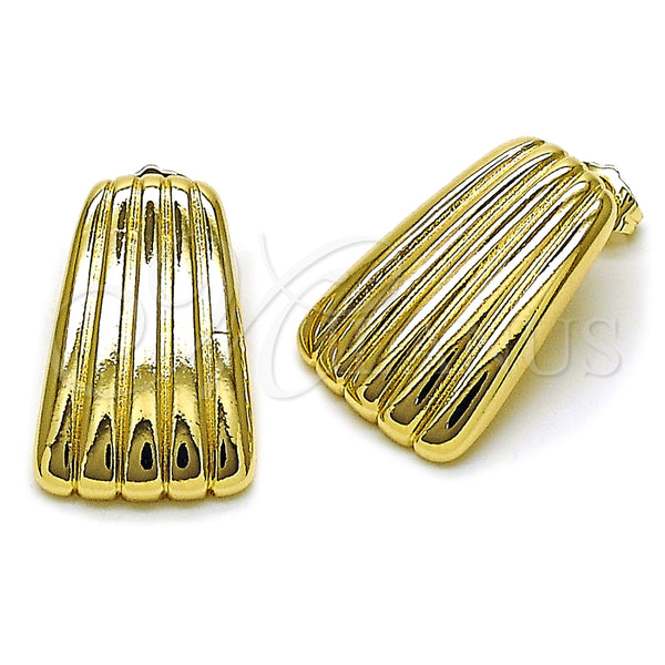 Gold Filled Ring — Stud Earring Polished 02. — main product view — SKU 159213 | Oro Laminado anillo — Stud Earring pulido 02. — SKU 159213