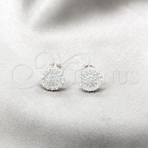 Sterling Silver Ring — Stud Earring Polished 02. — main product view — SKU 159232 | Plata 925 anillo — Stud Earring pulido 02. — SKU 159232