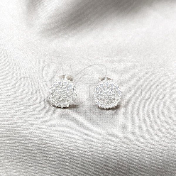 Sterling Silver Ring — Stud Earring Polished 02. — main product view — SKU 159232 | Plata 925 anillo — Stud Earring pulido 02. — SKU 159232