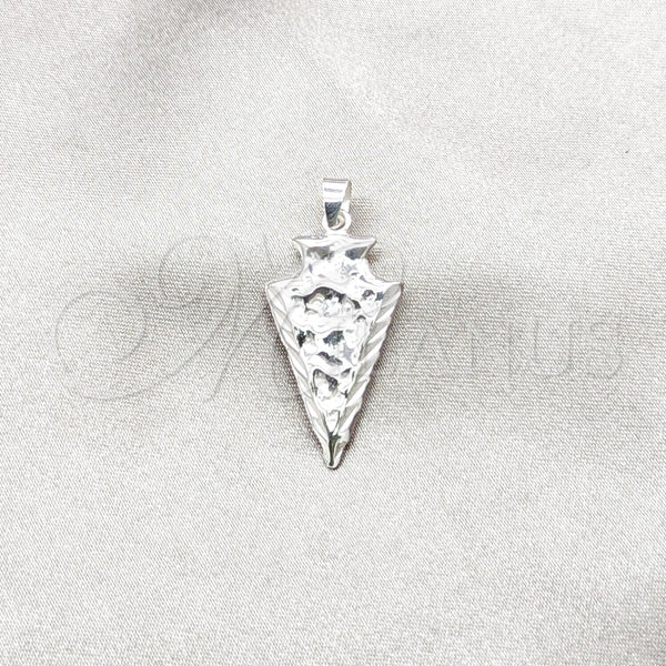 Sterling Silver Pendant — Fancy Pendant Arrow Design Polished 05. — main product view — SKU 159233 | Plata 925 dije — elegante Pendant Arrow diseño pulido 05. — SKU 159233