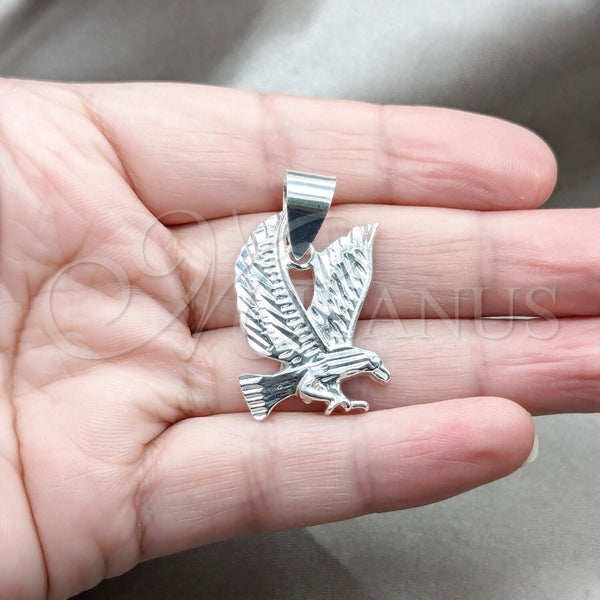 Sterling Silver Pendant — Fancy Pendant Eagle Design Polished 05. — alternate product view — SKU 159234 | Plata 925 dije — elegante Pendant Eagle diseño pulido 05. — SKU 159234