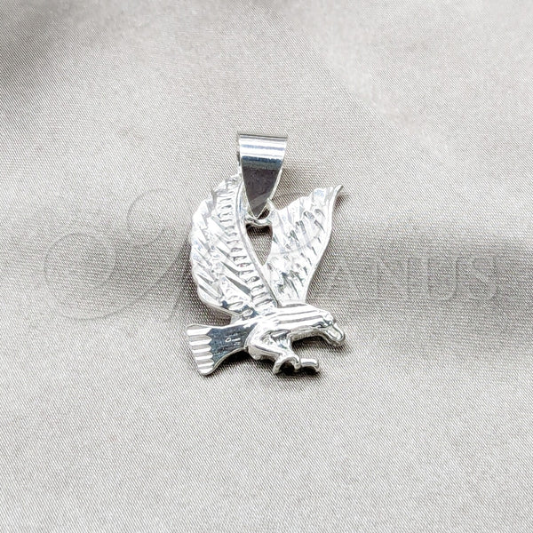 Sterling Silver Pendant — Fancy Pendant Eagle Design Polished 05. — main product view — SKU 159234 | Plata 925 dije — elegante Pendant Eagle diseño pulido 05. — SKU 159234