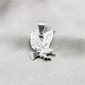 Sterling Silver Pendant — Fancy Pendant Eagle Design Polished 05. — main product view — SKU 159234 | Plata 925 dije — elegante Pendant Eagle diseño pulido 05. — SKU 159234