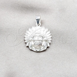 Sterling Silver Pendant — Fancy Pendant Polished 05. — main product view — SKU 159250 | Plata 925 dije — elegante Pendant pulido 05. — SKU 159250