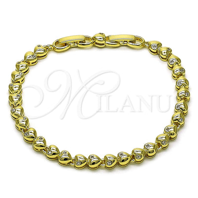 Gold Filled Gold-Filled Heart Bracelet 03.213.0323.07 for wholesale, main product view