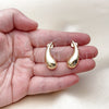 Gold Filled Ring — Stud Earring Teardrop Design Polished 02. — alternate product view — SKU 159328 | Oro Laminado anillo — Stud Earring Teardrop diseño pulido 02. — SKU 159328
