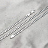 Sterling Silver Basic Necklace, Miami Cuban Design, Polished, Silver Finish, 04.420.0005.20