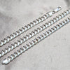 Sterling Silver Basic Necklace, Miami Cuban Design, Polished, Silver Finish, 04.420.0007.26 (200 Gauge, 07 MM Thickness, 26 Inches Length)