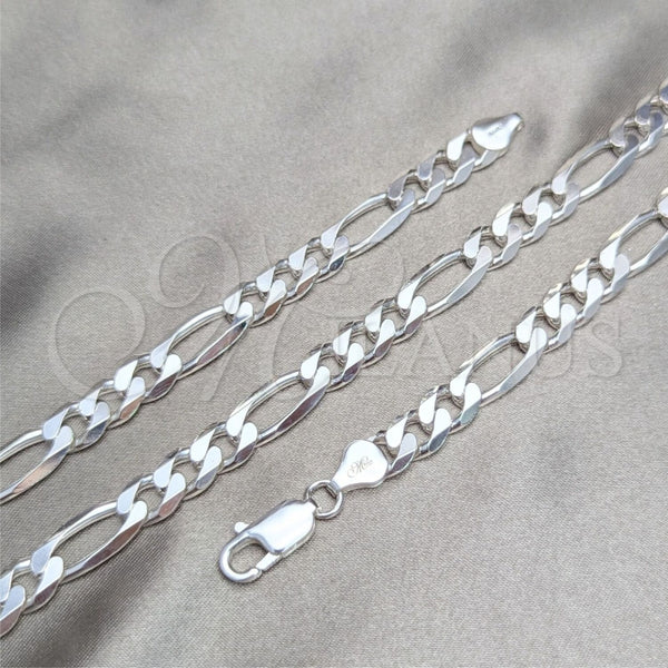 Sterling Silver Basic Necklace, Polished, Silver Finish, 04.420.0009.26