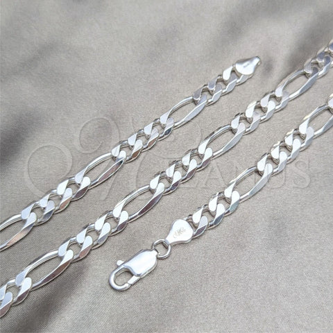 Sterling Silver Basic Necklace, Polished, Silver Finish, 04.420.0009.26