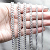 Sterling Silver Basic Necklace, Miami Cuban Design, Polished, Silver Finish, 04.420.0003.18 (100 Gauge, 02 MM Thickness, 18 Inches Length)