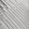 Sterling Silver Basic Necklace, Miami Cuban Design, Polished, Silver Finish, 04.420.0003.18 (100 Gauge, 02 MM Thickness, 18 Inches Length)