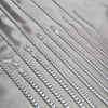 Sterling Silver Basic Bracelet, Miami Cuban Design, Polished, Silver Finish, 03.420.0008.09 (220 Gauge, 08 MM Thickness, 9 Inches Length)