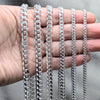 Sterling Silver Basic Bracelet, Miami Cuban Design, Polished, Silver Finish, 03.420.0008.09.1 (220 Gauge, 08 MM Thickness, 9 Inches Length)