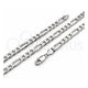 Sterling Silver Basic Necklace, Figaro Design, Polished, Silver Finish, 04.420.011.24 (180 Gauge, 07 MM Thickness, 24 Inches Length)