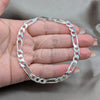 Sterling Silver Bracelet — Basic Bracelet Polished 04. Gauge 07 MM Thickness — alternate product view — SKU 159545 | Plata 925 brazalete — básico Bracelet pulido 04. Gauge 07 MM Thickness — SKU 159545