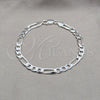 Sterling Silver Bracelet — Basic Bracelet Polished 04. Gauge 07 MM Thickness — alternate product view — SKU 159545 | Plata 925 brazalete — básico Bracelet pulido 04. Gauge 07 MM Thickness — SKU 159545