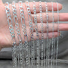 Sterling Silver Basic Necklace, Figaro Design, Polished, Silver Finish, 04.420.0013.18 (120 Gauge, Thickness, 18 Inches Length)