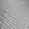 Sterling Silver Basic Anklet, Figaro Design, Polished, Silver Finish, 04.420.0016.10 (0.60 Gauge, Thickness, 10 Inches Length)