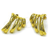 Oro Laminado Stud Earring, Gold Filled Style Polished, Golden Finish, 02.282.0027