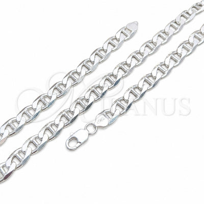 Plateada Plata Esterlina Pulsera, vista principal del producto de Plata 925 por Mayoreo, vista principal del producto