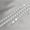 Sterling Silver Basic Necklace, Mariner Design, Polished, Silver Finish, 04.420.0017.24 (200 Gauge, 08 MM Thickness, 24 Inches Length)