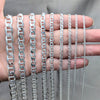 Sterling Silver Basic Bracelet, Mariner Design, Polished, Silver Finish, 03.420.0018.09 (180 Gauge, 07 MM Thickness, 9 Inches Length)