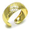 Oro Laminado Individual Bangle, Gold Filled Style Polished, Golden Finish, 07.432.0001