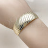 Oro Laminado Individual Bangle, Gold Filled Style Polished, Golden Finish, 07.432.0001 (18 MM Thickness, One size fits all)