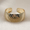 Oro Laminado Individual Bangle, Gold Filled Style Polished, Golden Finish, 07.432.0001 (18 MM Thickness, One size fits all)