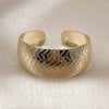 Oro Laminado Individual Bangle, Gold Filled Style Polished, Golden Finish, 07.432.0002 (Thickness, One size fits all)