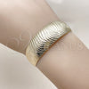 Oro Laminado Individual Bangle, Gold Filled Style Polished, Golden Finish, 07.432.0003 (Thickness, One size fits all)